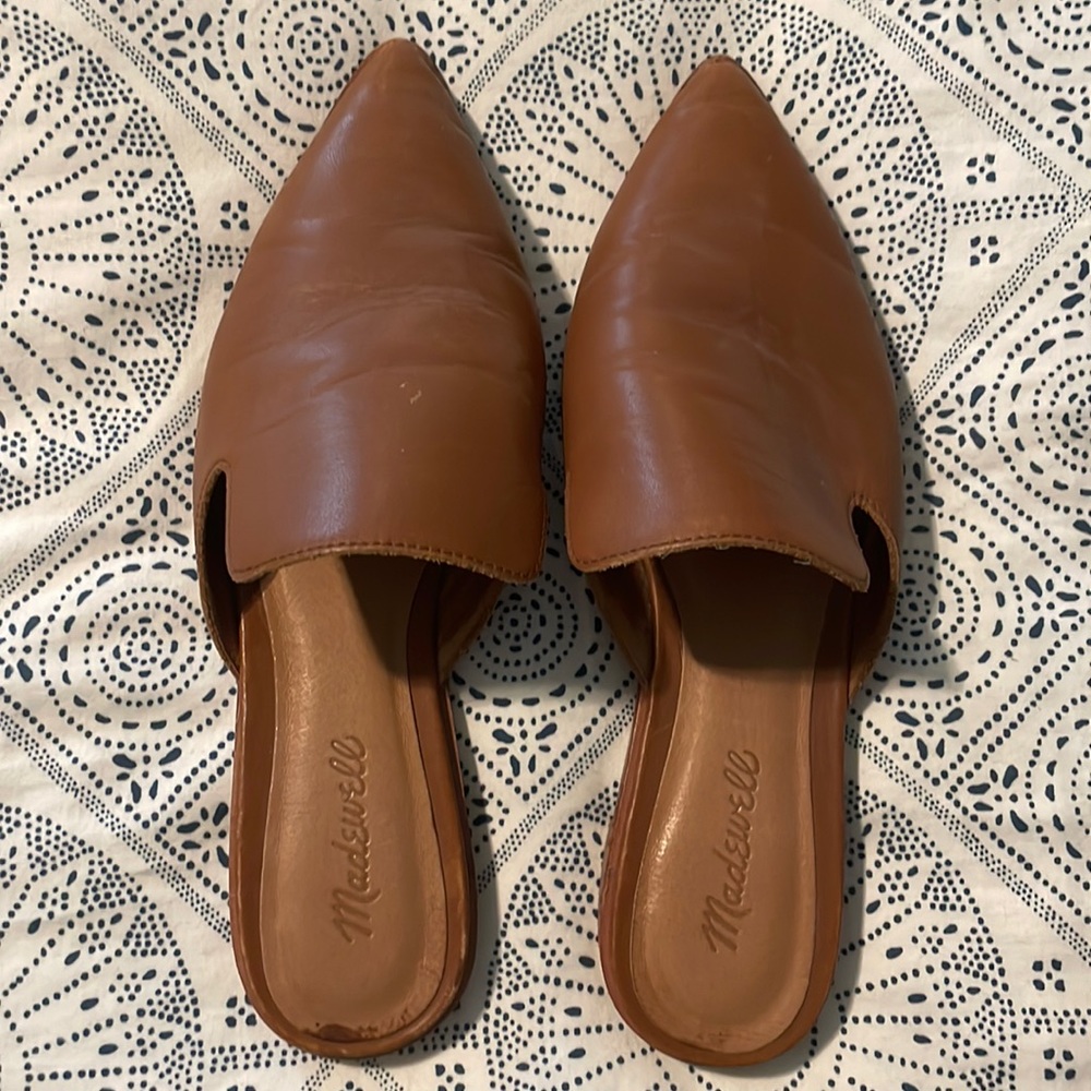Madewell Gemma mules - gently used, but still in great shape!